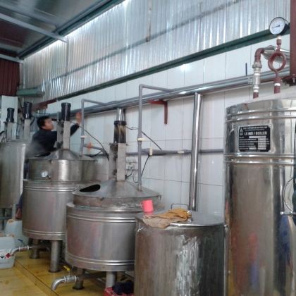 Hệ thống nấu tương ớt công nghiệp