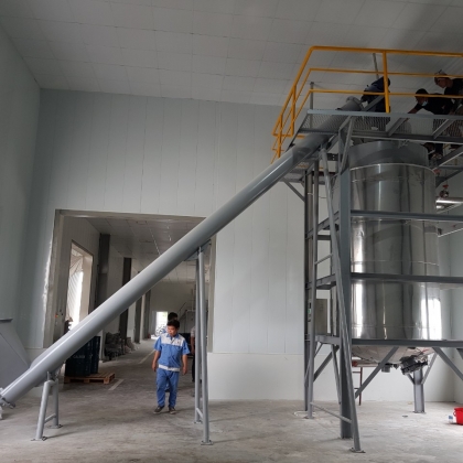 Máy rang bột công nghiệp